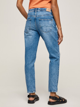 nahlad Pepe Jeans dámske modré džínsy Violet