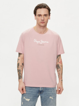nahlad Pepe Jeans pánske ružové tričko