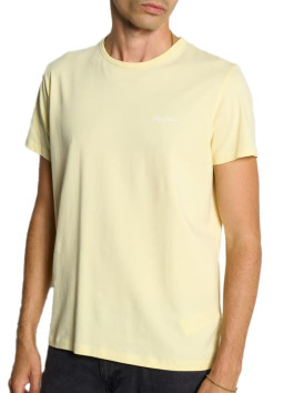 nahlad Pepe Jeans pánske žlté tričko Basic