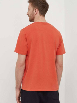 nahlad Pepe Jeans pánske tehlové tričko