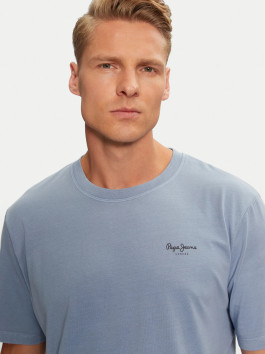 nahlad Pepe Jeans pánske modré tričko
