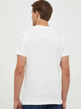 nahlad Pepe Jeans pánske krémové tričko