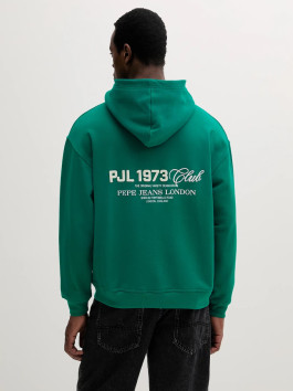 nahlad Pepe Jeans pánska zelená mikina