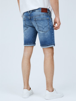 nahlad Pepe Jeans pánske modré džínsové šortky Hatch