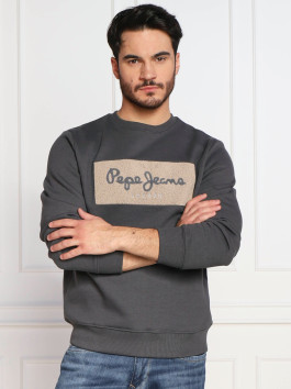 nahlad Pepe Jeans šedá pánska Sean mikina