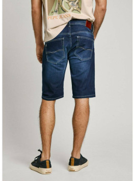 nahlad Pepe Jeans pánske modré džínsové kraťasy