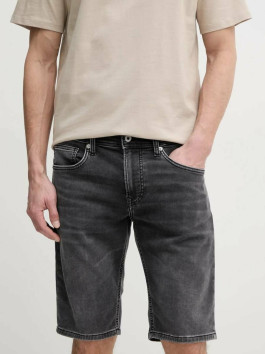 nahlad Pepe Jeans pánske šedé kraťasy