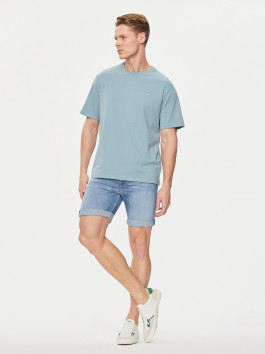 nahlad Pepe Jeans pánske modré džínsové šortky
