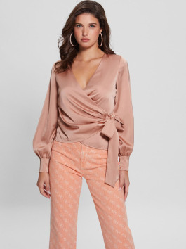 nahlad Guess dámska ružová košeľa