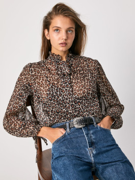 nahlad Pepe Jeans dámska vzorovaná blúzka Annie