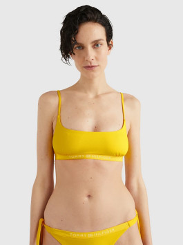 nahlad Tommy Hilfiger dámska žltá plavková podprsenka