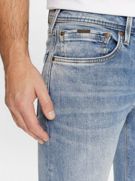 nahlad Pepe Jeans pánske modré džínsy Tapered