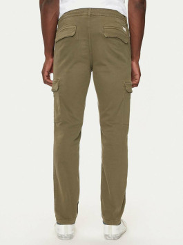 nahlad Pepe Jeans pánske zelené nohavice