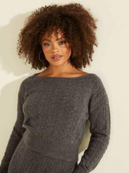 nahlad Guess dámsky šedý sveter