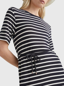 nahlad Tommy Hilfiger dámske pruhované šaty