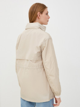 nahlad Tommy Hilfiger dámska krémová bunda