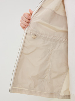 nahlad Tommy Hilfiger dámska krémová bunda