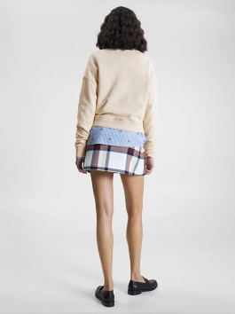 nahlad Tommy Hilfiger dámská béžová mikina