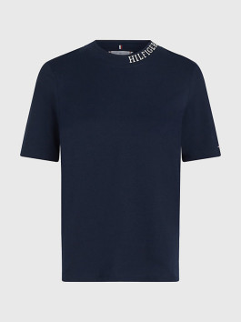 nahlad Tommy Hilfiger dámské tmavě modré tričko