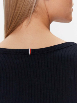 nahlad Tommy Hilfiger dámske modré tričko