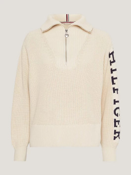 nahlad Tommy Hilfiger dámský béžový svetr