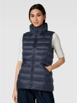 nahlad Tommy Hilfiger dámska tmavo modrá prešívaná vesta