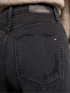 nahlad Tommy Hilfiger dámské šedé džíny Relaxed