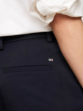 nahlad Tommy Hilfiger dámske tmavo modré nohavice