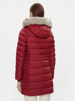 nahlad Tommy Hilfiger dámska vínová bunda