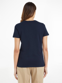 nahlad Tommy Hilfiger dámské tmavě modré tričko