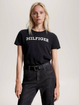 nahlad Tommy Hilfiger dámske tmavo modré tričko