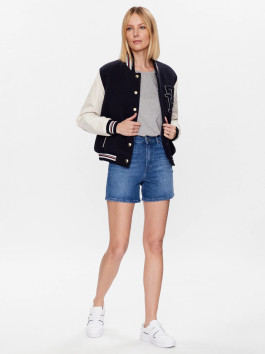 nahlad Tommy Hilfiger dámske modré džínsové šortky