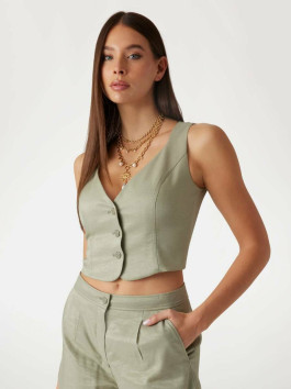 nahlad Guess dámska zelená vesta