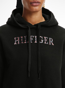 nahlad Tommy Hilfiger dámska čierna mikina