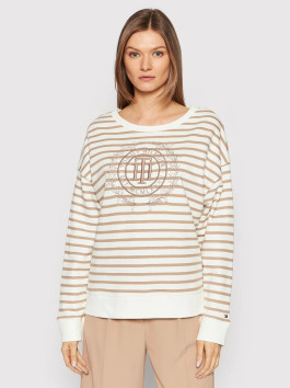 nahlad Tommy Hilfiger dámska pruhovaná mikina