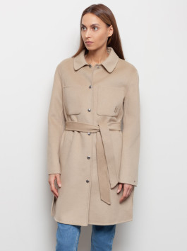 nahlad Tommy Hilfiger dámsky béžový kabát