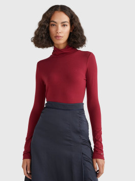 nahlad Tommy Hilfiger dámsky bordo rolák