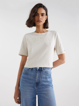 nahlad Tommy Hilfiger dámske béžové tričko