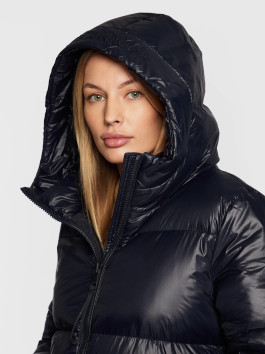 nahlad Tommy Hilfiger dámsky tmavomodrý kabát