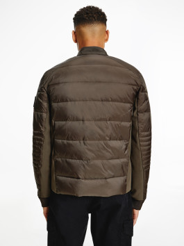 nahlad Calvin Klein pánska khaki zelená bunda