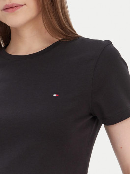 nahlad Tommy Hilfiger dámske čierne tričko