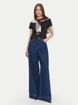 nahlad Tommy Hilfiger dámske čierne tričko