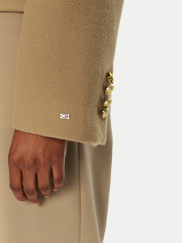 nahlad Tommy Hilfiger dámsky béžový prechodný kabátik