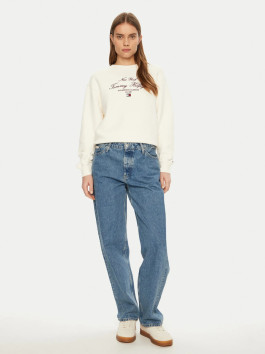 nahlad Tommy Hilfiger dámska krémová mikina 