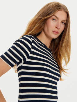 nahlad Tommy Hilfiger dámske tmavo modré tričko
