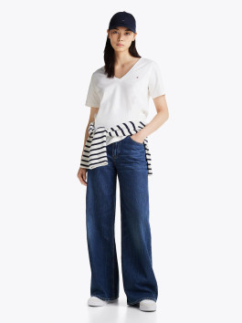 nahlad Tommy Hilfiger dámske biele tričko