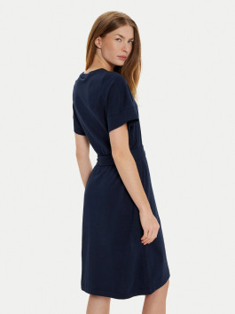 nahlad Tommy Hilfiger dámske tmavo modré šaty