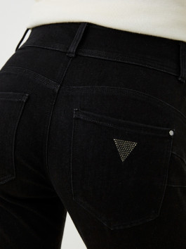 nahlad Guess dámske čierne džínsy