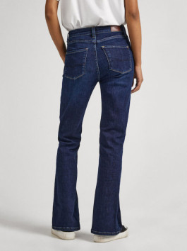 nahlad Pepe Jeans dámske tmavo modré džínsy