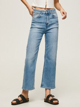 nahlad Pepe Jeans dámske modré džínsy Lexa